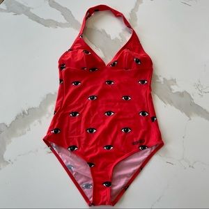 Designer Kenzo bathing suit Iconic print in size small